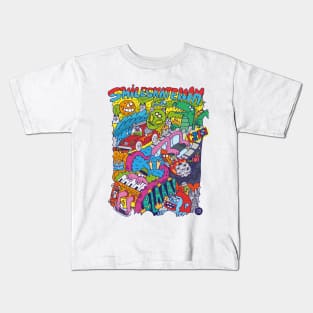 SMILE SKATEBORDING Kids T-Shirt